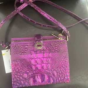 Brahmin Mina Purple Potion Melbourne Genuine Leather